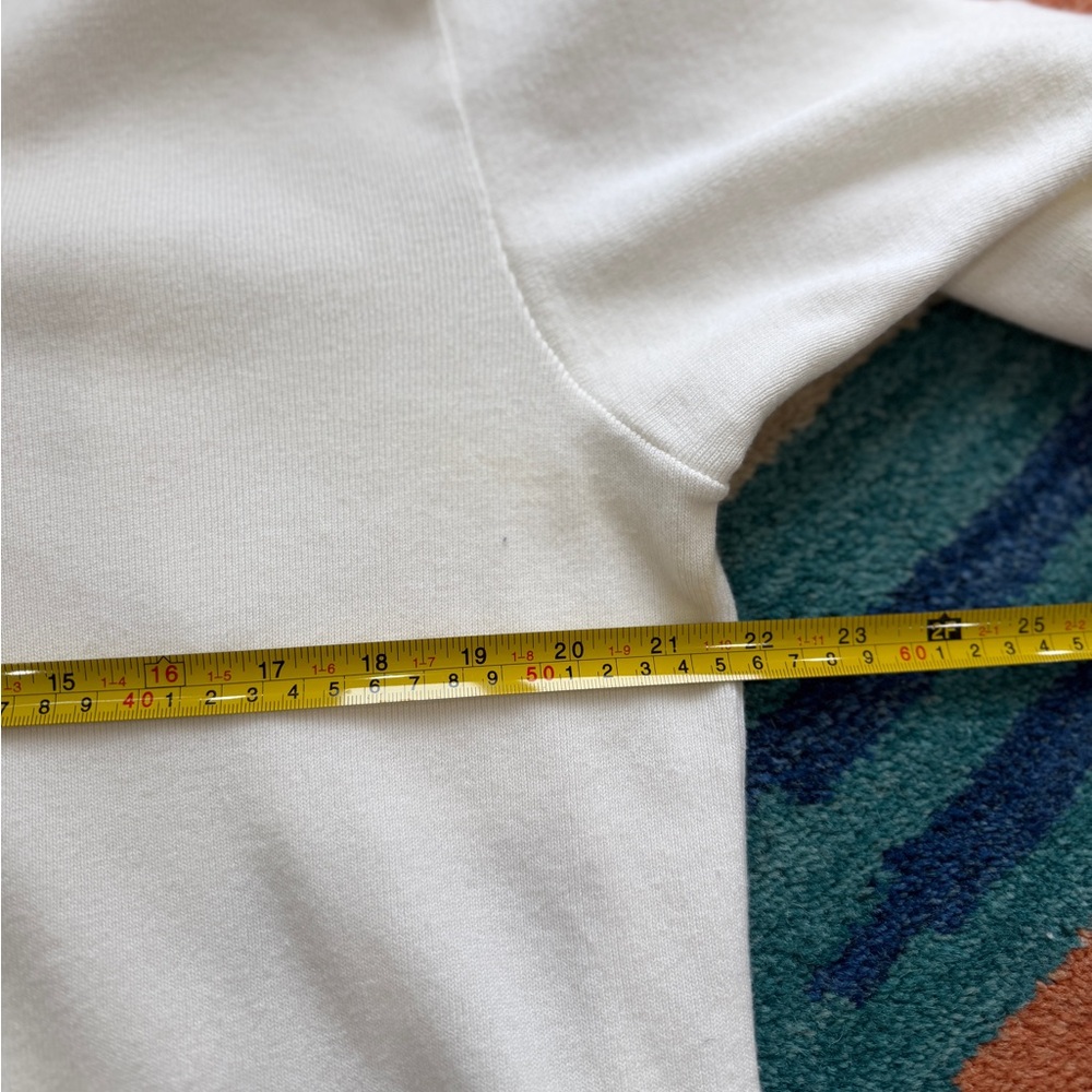 Vintage Reworked Upcycled Cotton Oversized Cardigan Graphic Tee - Picture 6 of 8